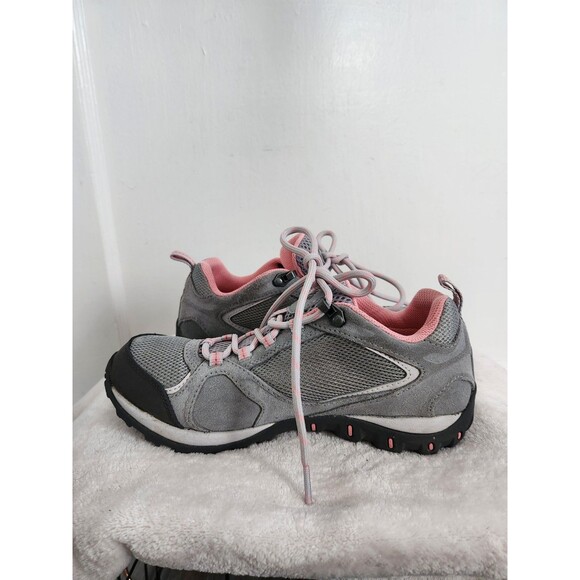 Columbia Access Point II YL5379-037 Trail Waterproof Gray/Pink Women's Size 7M - Picture 6 of 11